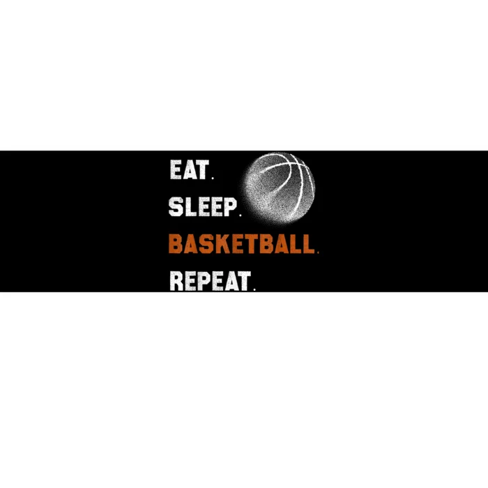 Eat Sleep Basketball Repeat Bumper Sticker