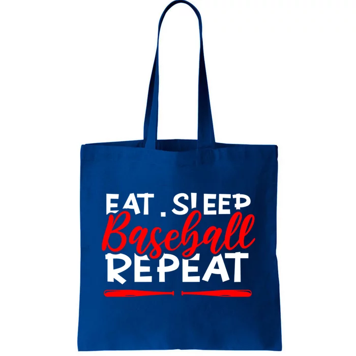 Eat Sleep Baseball Repeat Gift Tote Bag