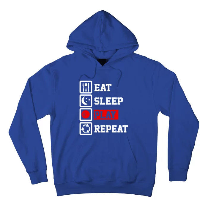 Eat Sleep Billiard Repeat Funny Billiard Gift Hoodie