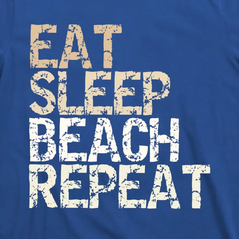 Eat Sleep Beach Repeat Beach Vacation Summer Vacation Travel Gift T-Shirt