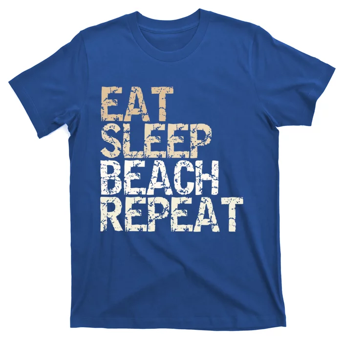 Eat Sleep Beach Repeat Beach Vacation Summer Vacation Travel Gift T-Shirt