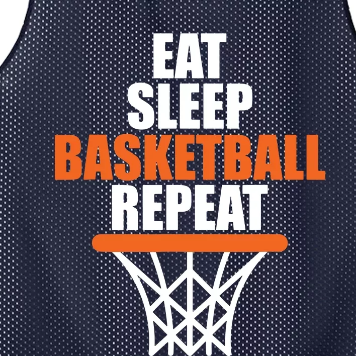 Eat Sleep Basketball Repeat Shirts For Basketball Fans Mesh Reversible Basketball Jersey Tank