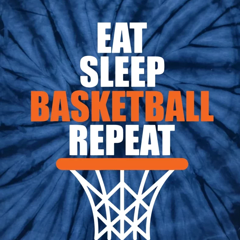 Eat Sleep Basketball Repeat Shirts For Basketball Fans Tie-Dye T-Shirt