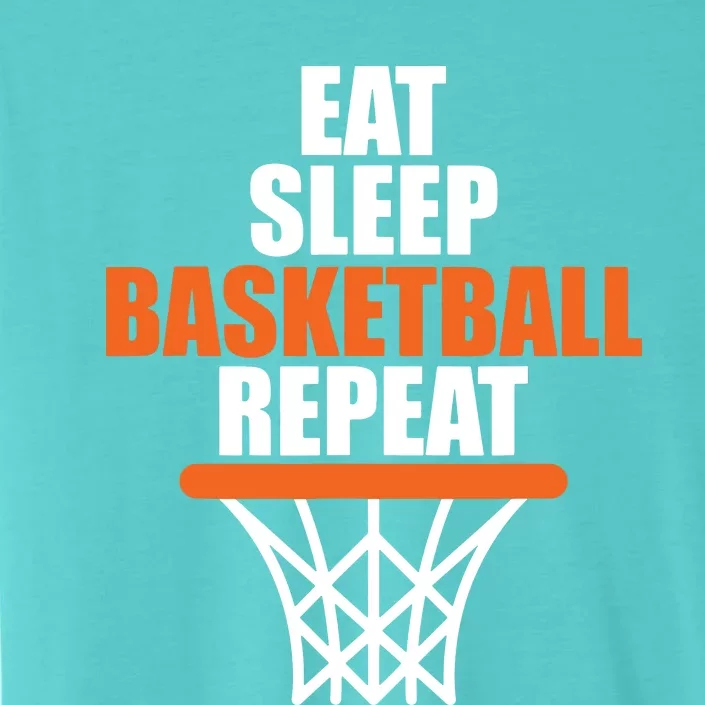 Eat Sleep Basketball Repeat Shirts For Basketball Fans ChromaSoft Performance T-Shirt