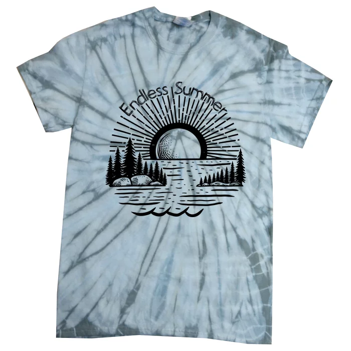 Endless Summer Beach Vibes Tie-Dye T-Shirt