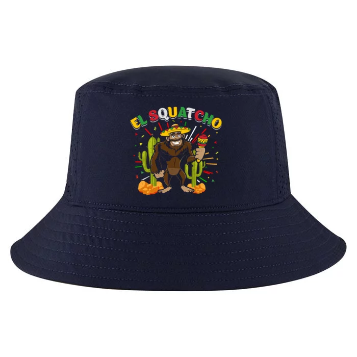 El Squatcho Bigfoot Saquatch Cool Comfort Performance Bucket Hat