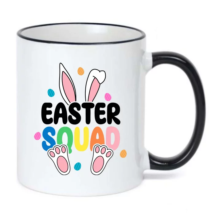 Easter Squad Bunny Holiday Colorful Black Color Changing Mug