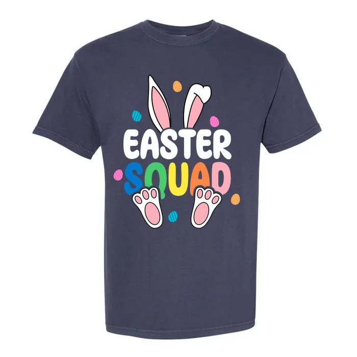 Easter Squad Bunny Holiday Colorful Garment-Dyed Heavyweight T-Shirt