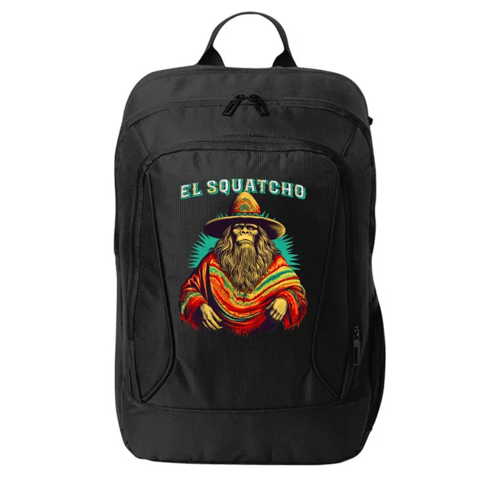 El Squatcho Bigfoot Saquatch City Backpack