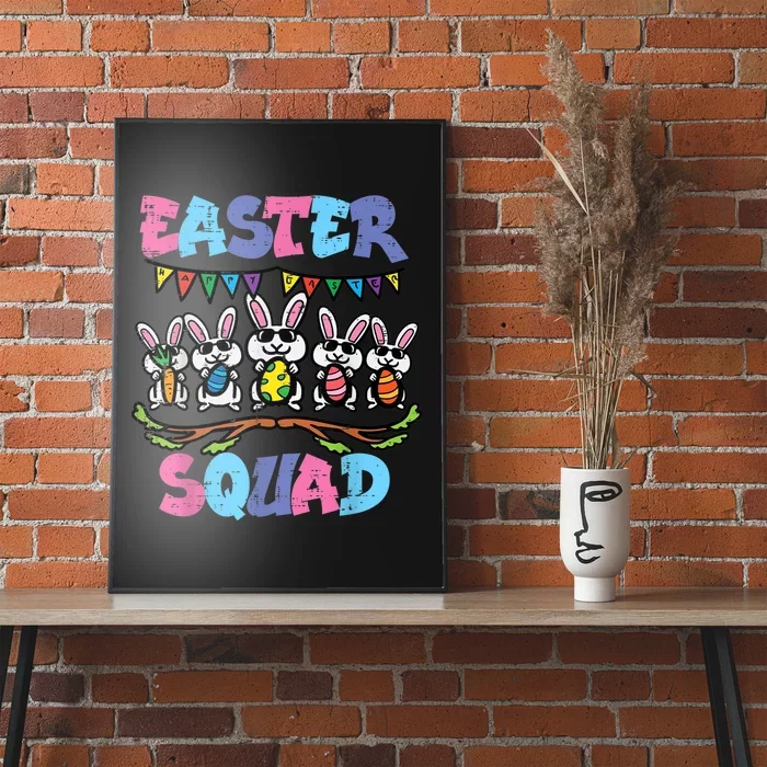 Easter Squad Bunnies Family Matching  Wo k.i.d.s y.o.u.t.h Poster