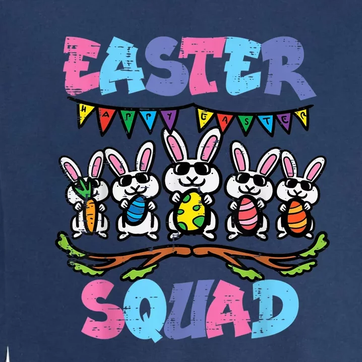 Easter Squad Bunnies Family Matching  Wo k.i.d.s y.o.u.t.h Garment-Dyed Sweatshirt