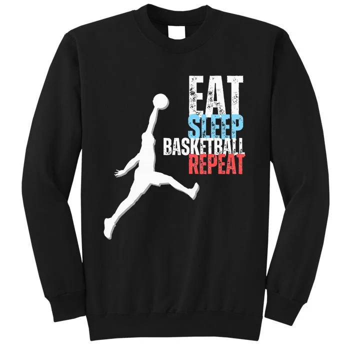 Eat Sleep Basketball Repeat Players Sweatshirt