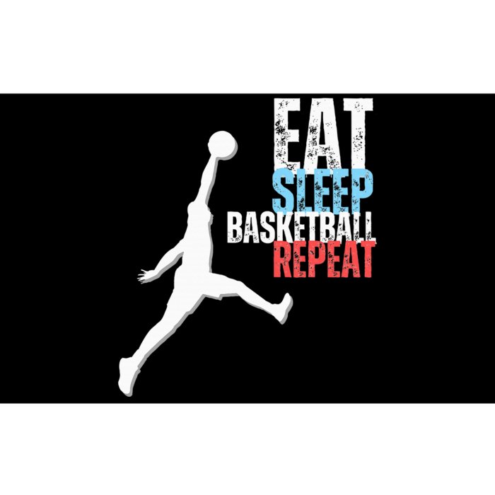 Eat Sleep Basketball Repeat Players Bumper Sticker