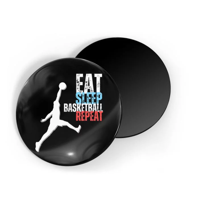 Eat Sleep Basketball Repeat Players Magnet