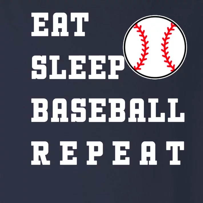 Eat Sleep Baseball Repeat Toddler Long Sleeve Shirt