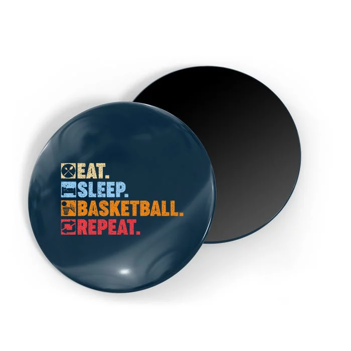 Eat Sleep Basketball Repeat Magnet