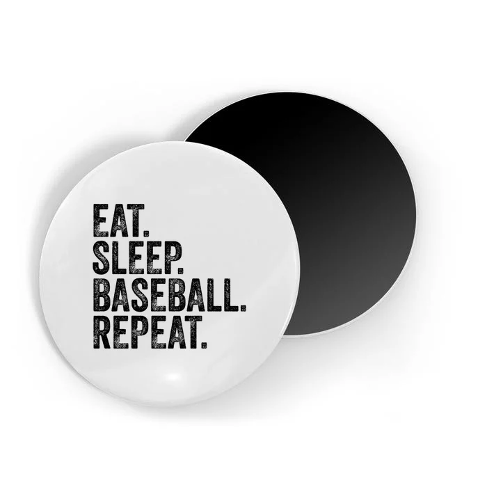 Eat Sleep Baseball Repeat Magnet