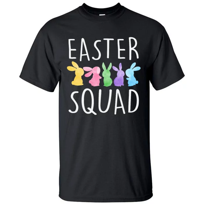 EASTER SQUAD Bunny Rabbit Funny Easter Day Tall T-Shirt