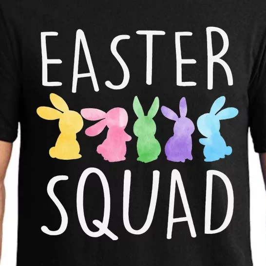 EASTER SQUAD Bunny Rabbit Funny Easter Day Pajama Set