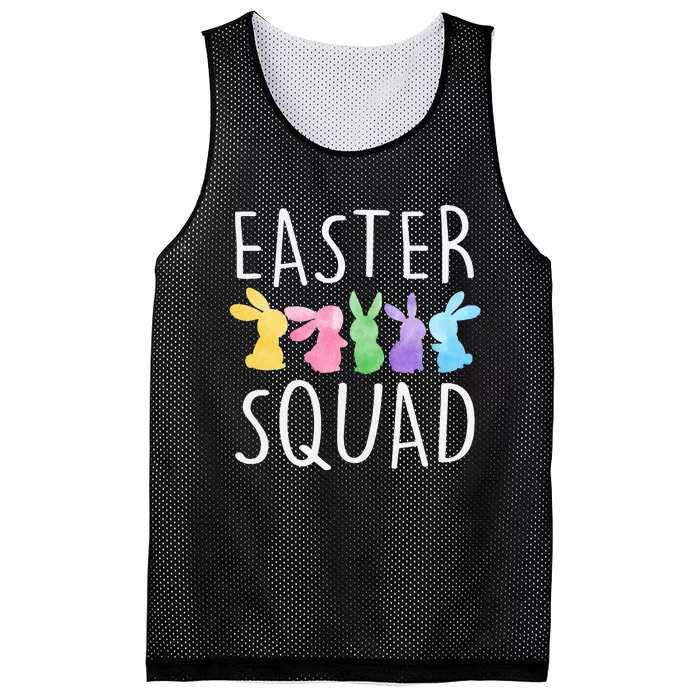 EASTER SQUAD Bunny Rabbit Funny Easter Day Mesh Reversible Basketball Jersey Tank