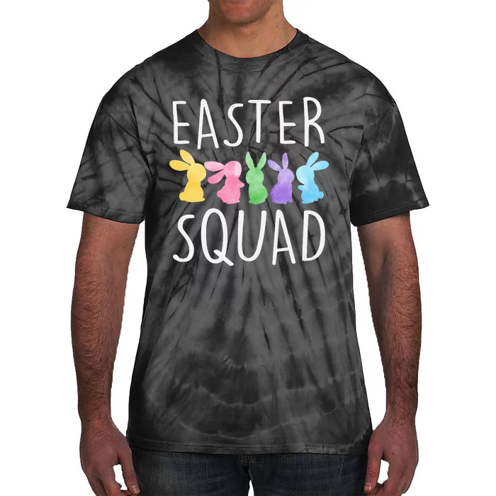 EASTER SQUAD Bunny Rabbit Funny Easter Day Tie-Dye T-Shirt