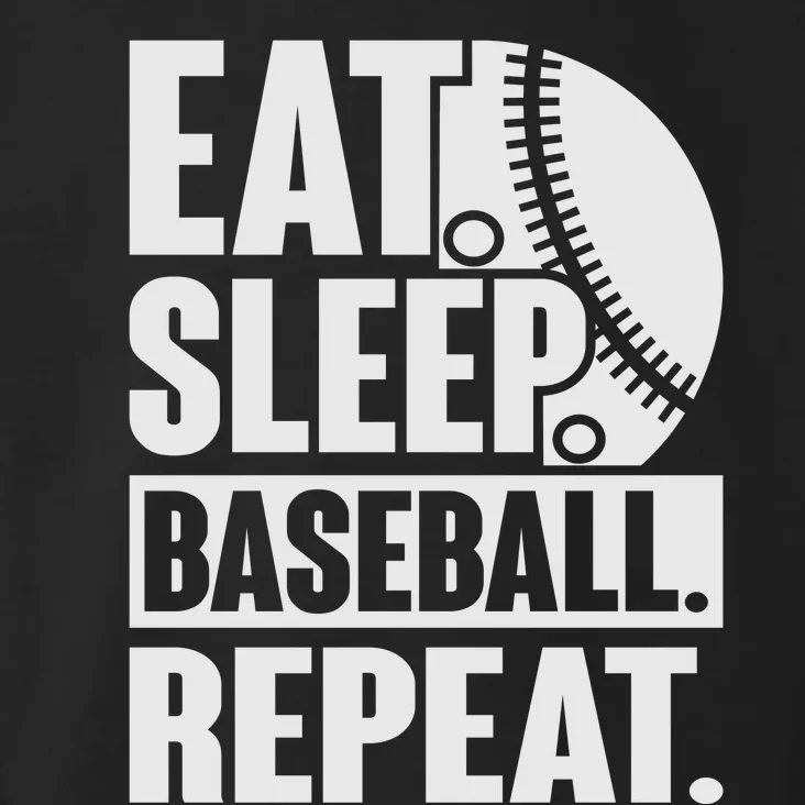 Eat Sleep Baseball Repeat Baseball Player Funny Baseball Toddler Hoodie