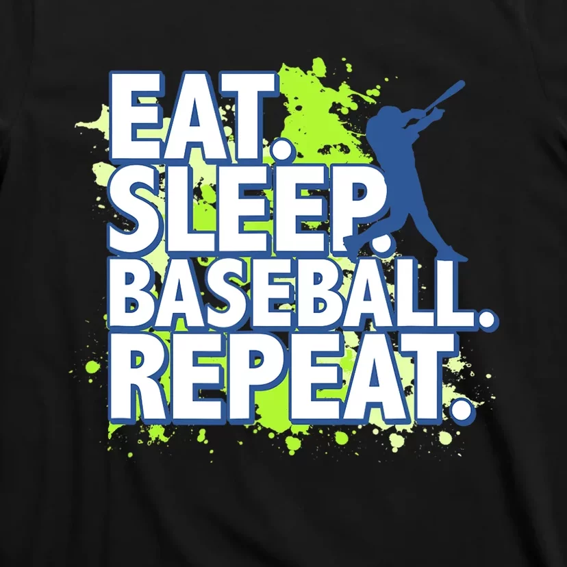 Eat Sleep Baseball Repeat T-Shirt