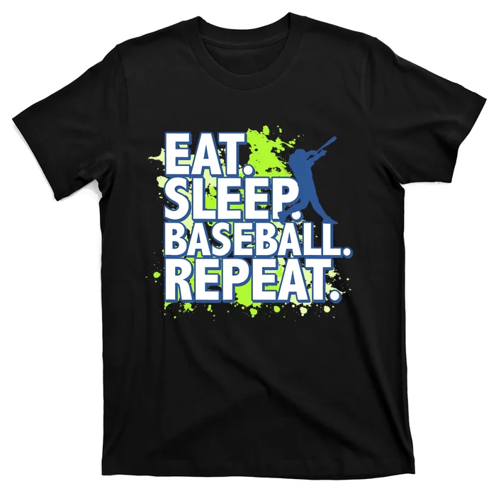 Eat Sleep Baseball Repeat T-Shirt