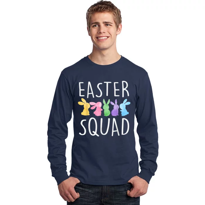 EASTER SQUAD Bunny Rabbit Funny Easter Day Women Tall Long Sleeve T-Shirt