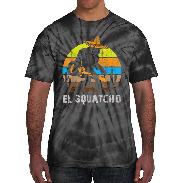 El Squatcho Bigfoot Sasquatch Tie-Dye T-Shirt