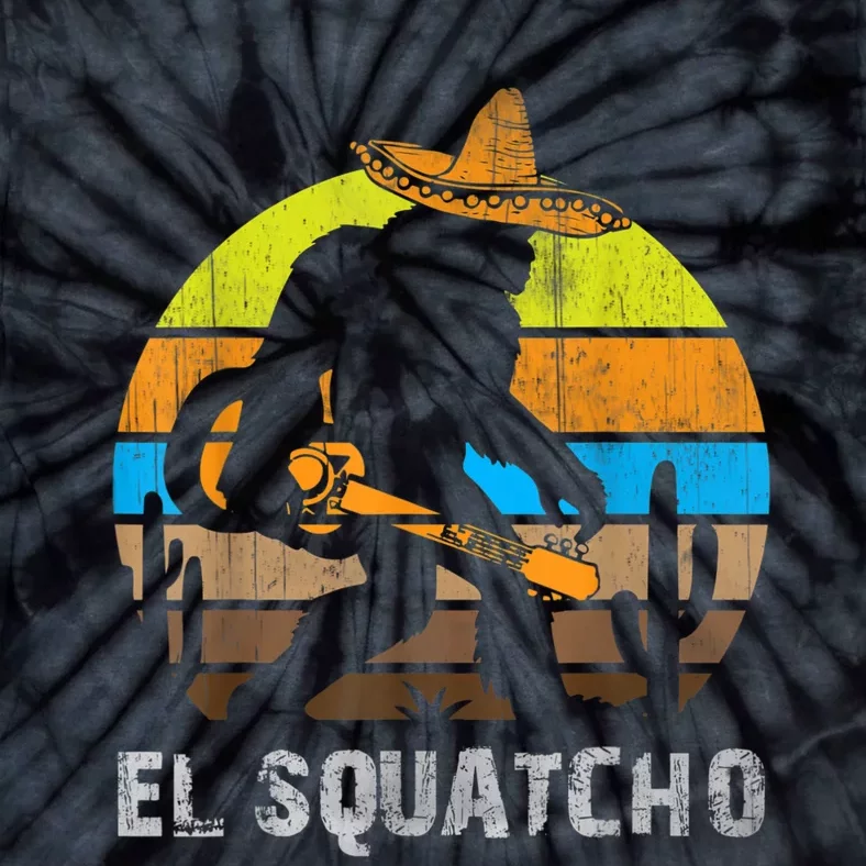 El Squatcho Bigfoot Sasquatch Tie-Dye T-Shirt