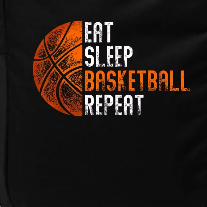 Eat Sleep Basketball Repeat Adults Basketball Impact Tech Backpack