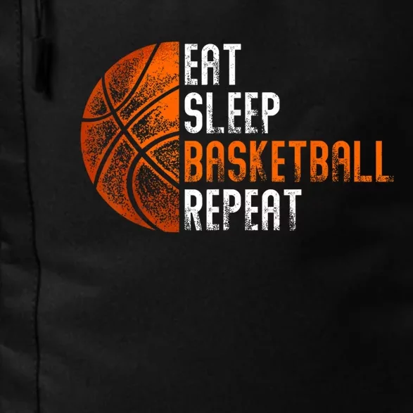 Eat Sleep Basketball Repeat Adults Basketball Daily Commute Backpack