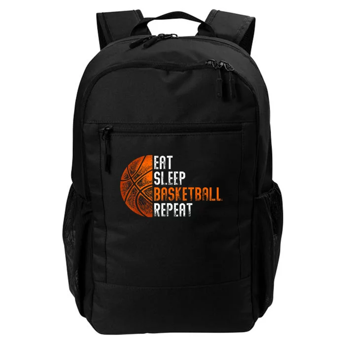 Eat Sleep Basketball Repeat Adults Basketball Daily Commute Backpack