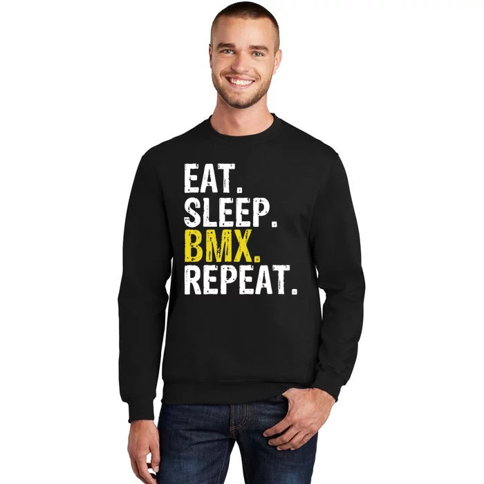 Eat Sleep Bmx Repeat Gift Sweatshirt