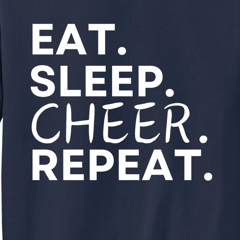 Eat Sleep Cheer Repeat Sweatshirt