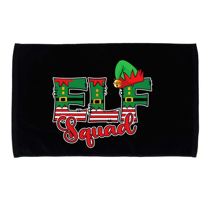 Elf Squad Christmas Microfiber Hand Towel