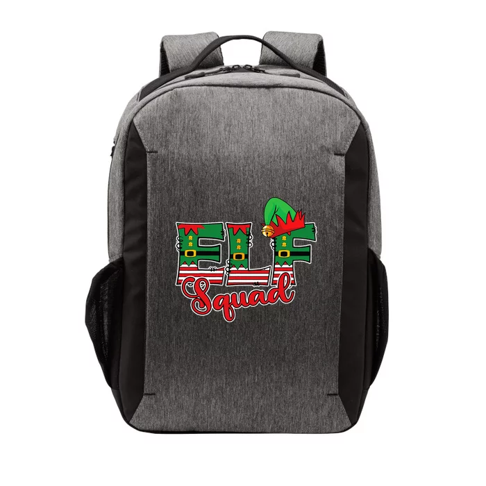 Elf Squad Christmas Vector Backpack