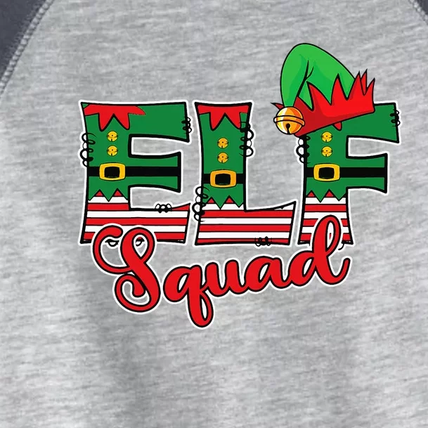 Elf Squad Christmas Toddler Fine Jersey T-Shirt