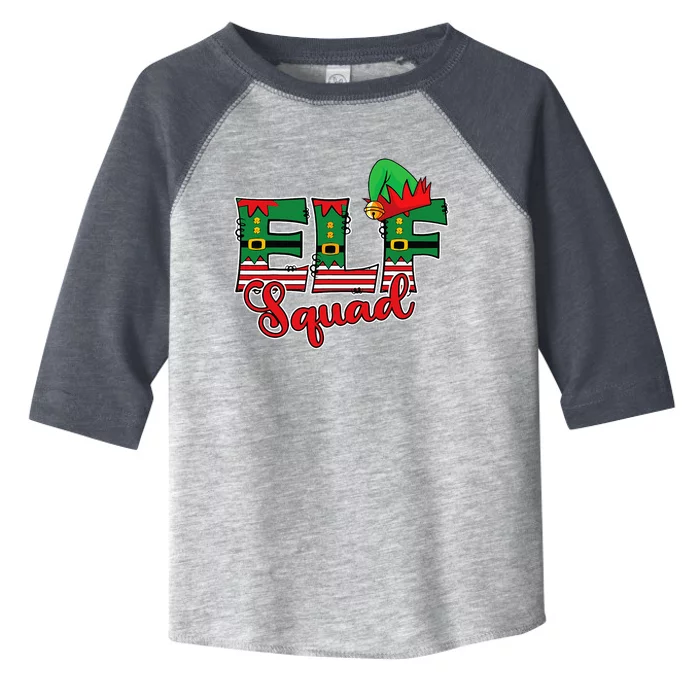 Elf Squad Christmas Toddler Fine Jersey T-Shirt