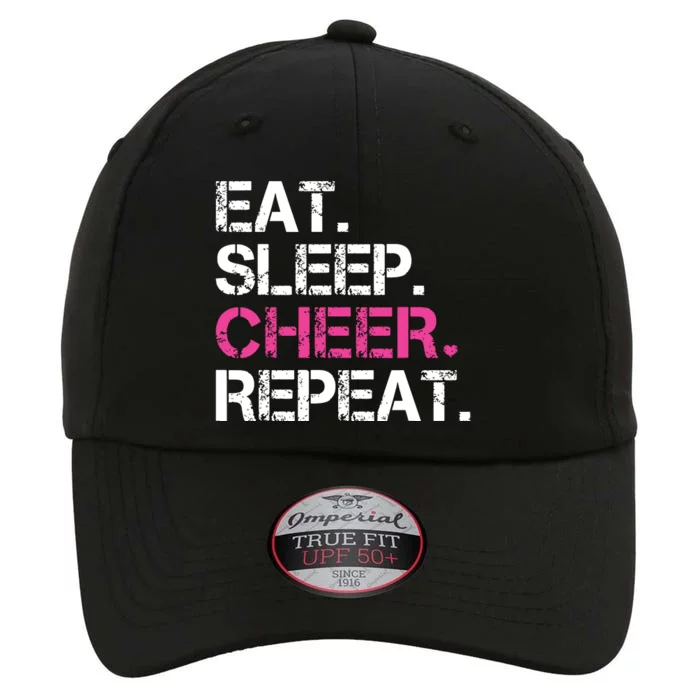 Eat Sleep Cheer Repeat Cheerleading Cheerleader Gifts The Original Performance Cap