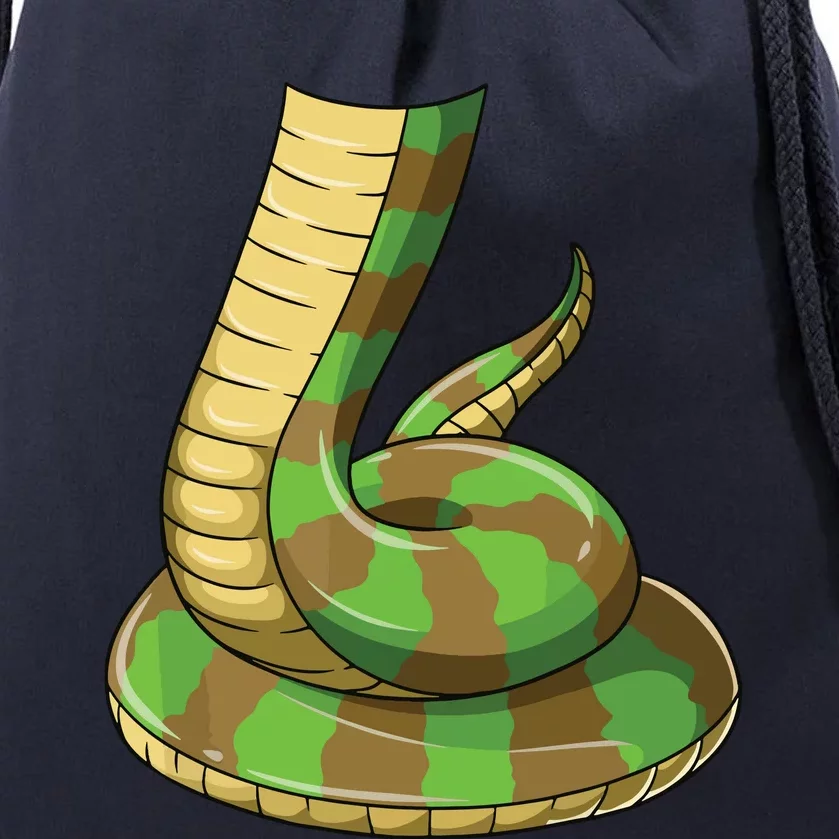 Easy Snake Costume Snake Body Headless Snake Costume Drawstring Bag