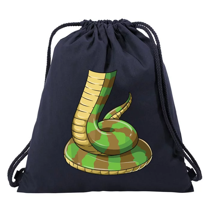 Easy Snake Costume Snake Body Headless Snake Costume Drawstring Bag