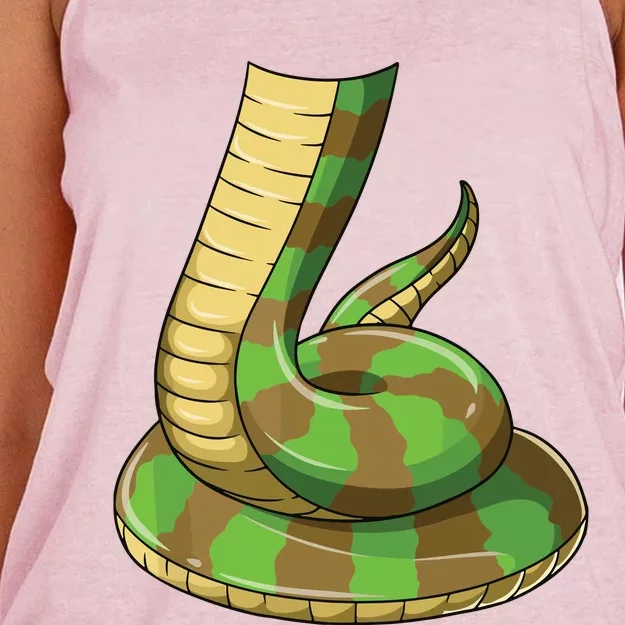 Easy Snake Costume Snake Body Headless Snake Costume Women's Knotted Racerback Tank