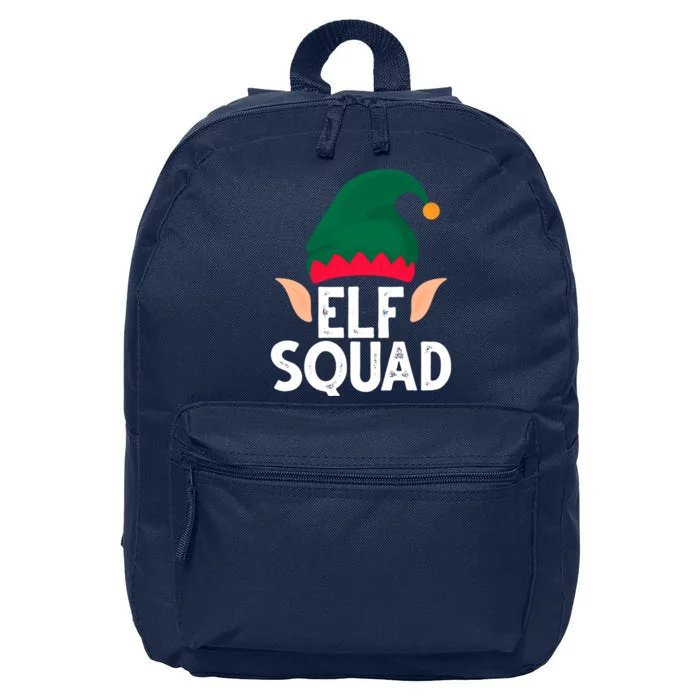 Elf Squad Christmas Holiday Cute 16 in Basic Backpack