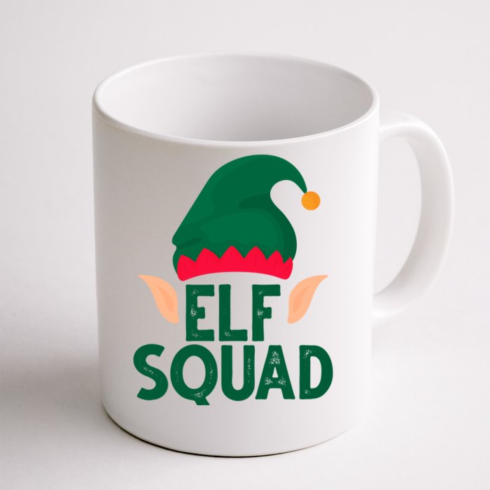 Elf Squad Christmas Holiday Cute Front & Back Coffee Mug