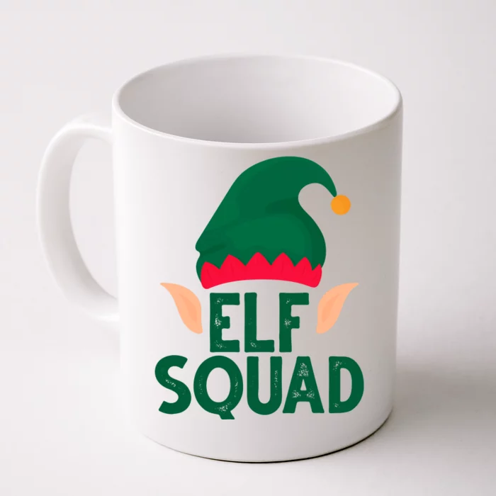 Elf Squad Christmas Holiday Cute Front & Back Coffee Mug