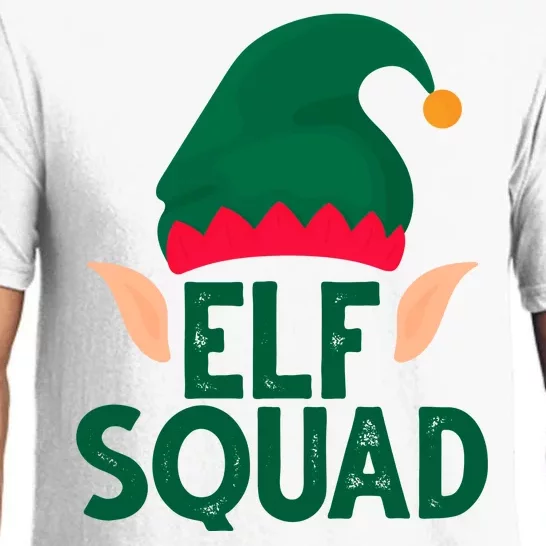 Elf Squad Christmas Holiday Cute Pajama Set