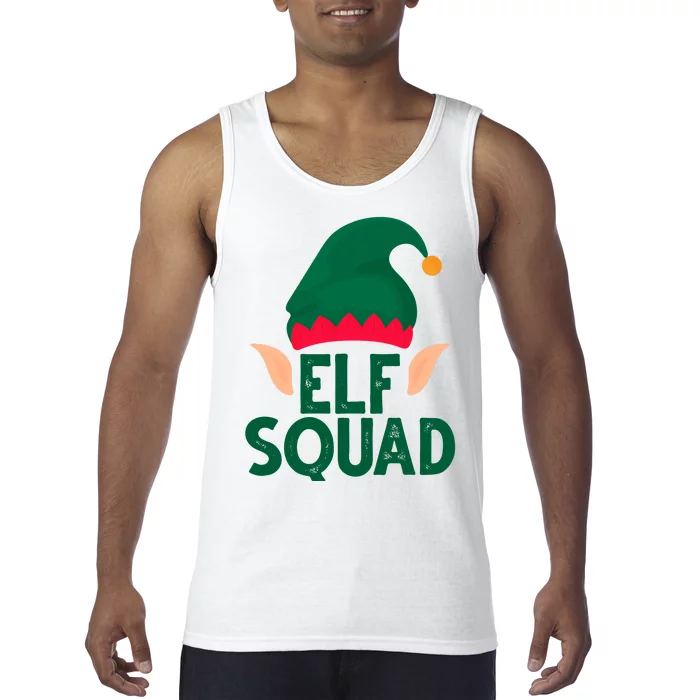 Elf Squad Christmas Holiday Cute Tank Top