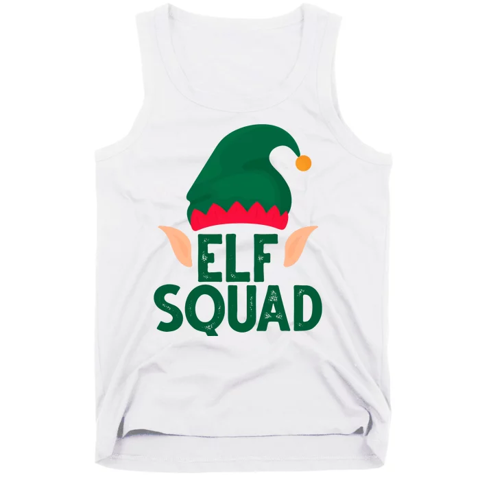 Elf Squad Christmas Holiday Cute Tank Top